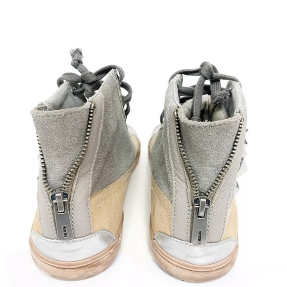 Sam Edelman Silver sneakers size 8.5 - Picture 4 of 8